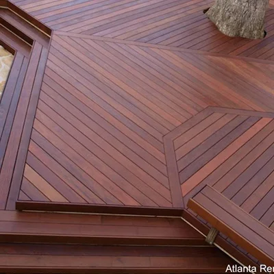 Popular Wholesale Ipe exterior hardwood full solid wood decking modern style design waterproof  with high quality and good price