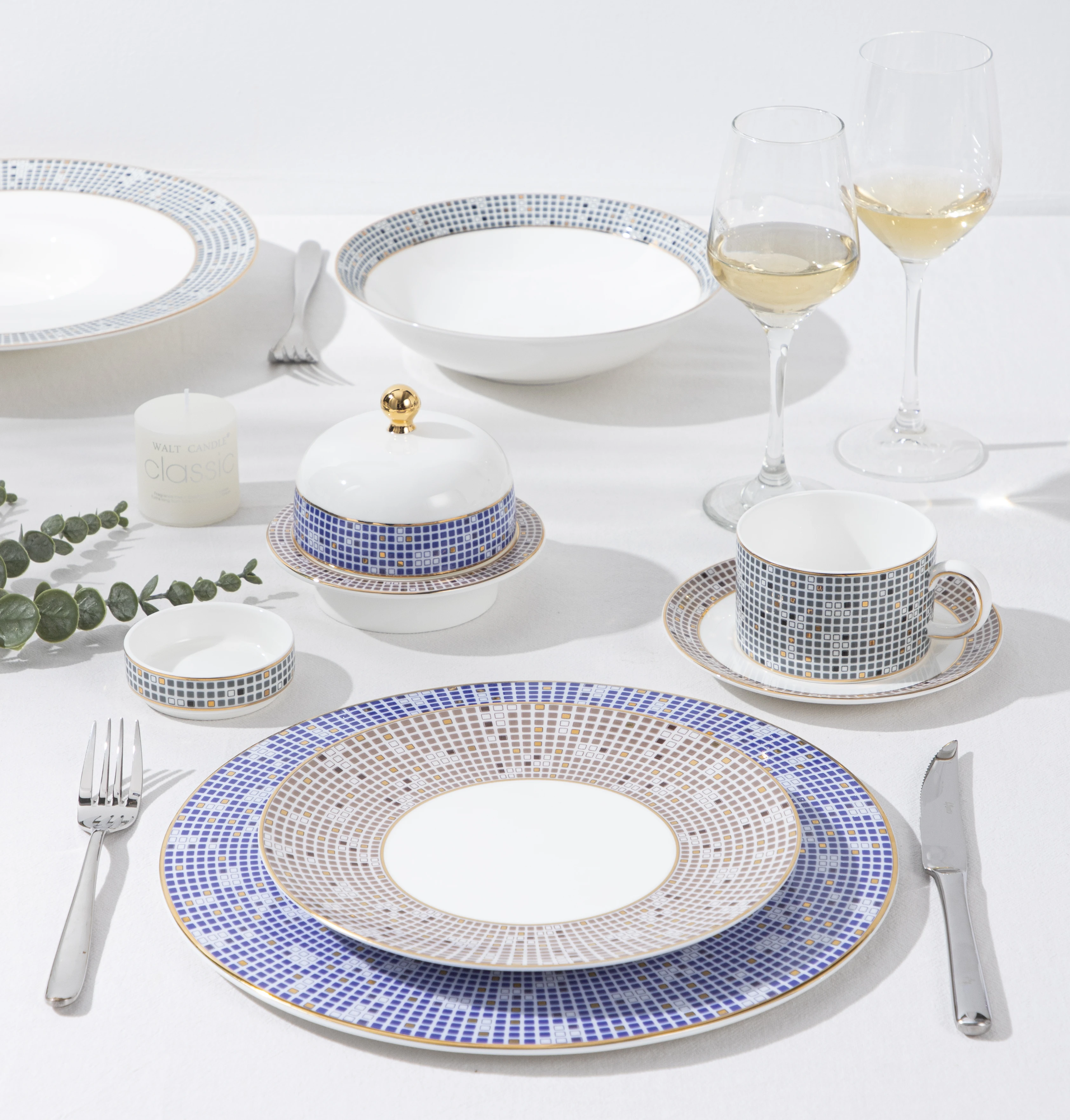 Guangadong pito diner plates grace bone china dinnerware ceramic dishes kitchen plates set dinner dinnerware porcelain plates