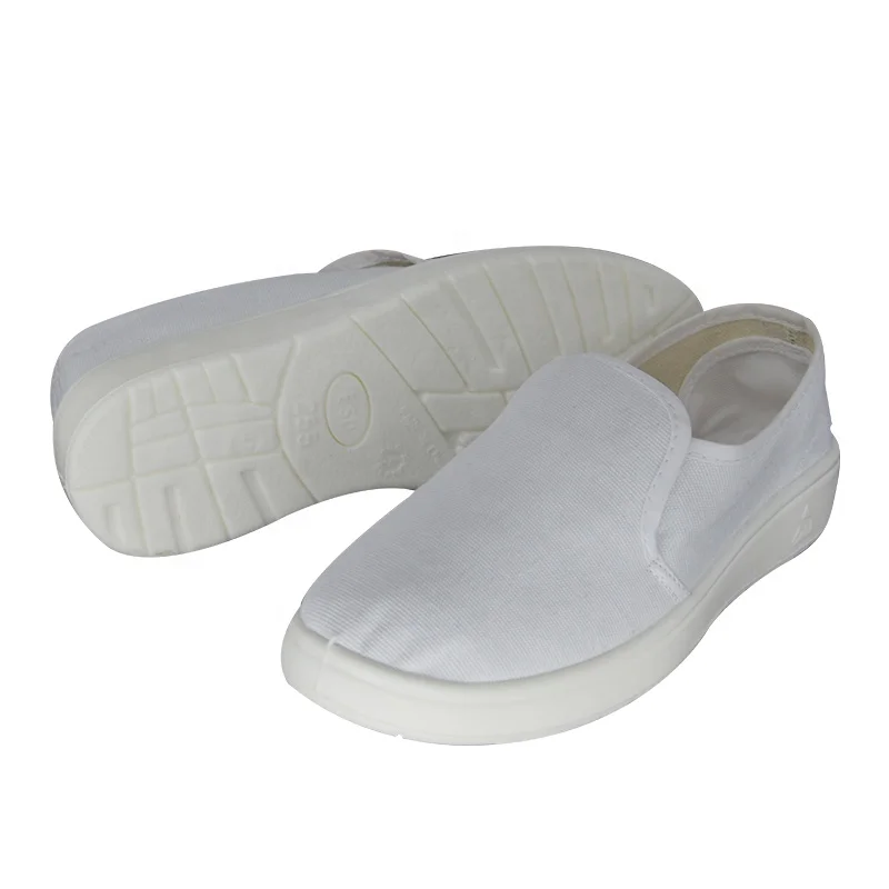 H-3508 Cleanroom PU sole dust free shoe esd antistatic work shoes