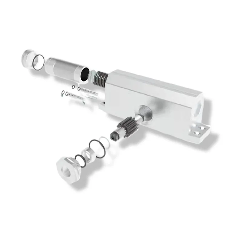 Factory manufacturer aluminum hydraulic door closer soft closing for casement door & wooden door with strong arm