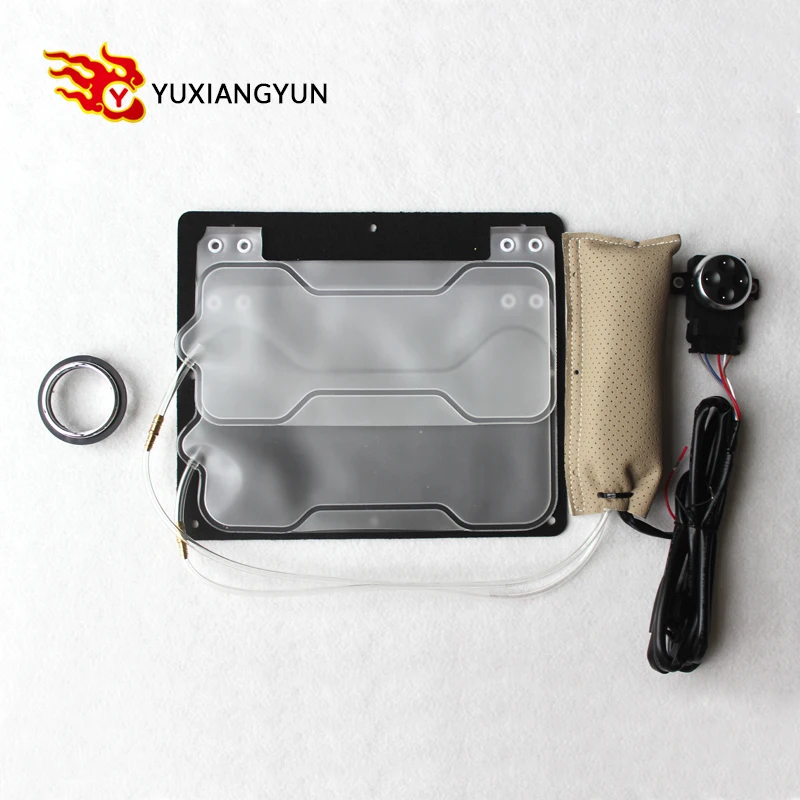 Hot sale car seat power  lumbar kit two bladders air bags pneumatic lumbar support