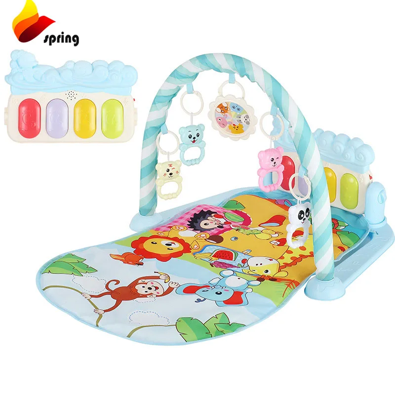 High Grade Multi Themed Variety Piano Surface Baby Carpet Baby Sleeping Play Gym Mat with Piano
