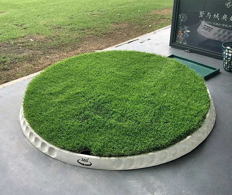 PGM driving range golf hitting mat indoor outdoor swing training 3d anti-slip practice golf hitting mat