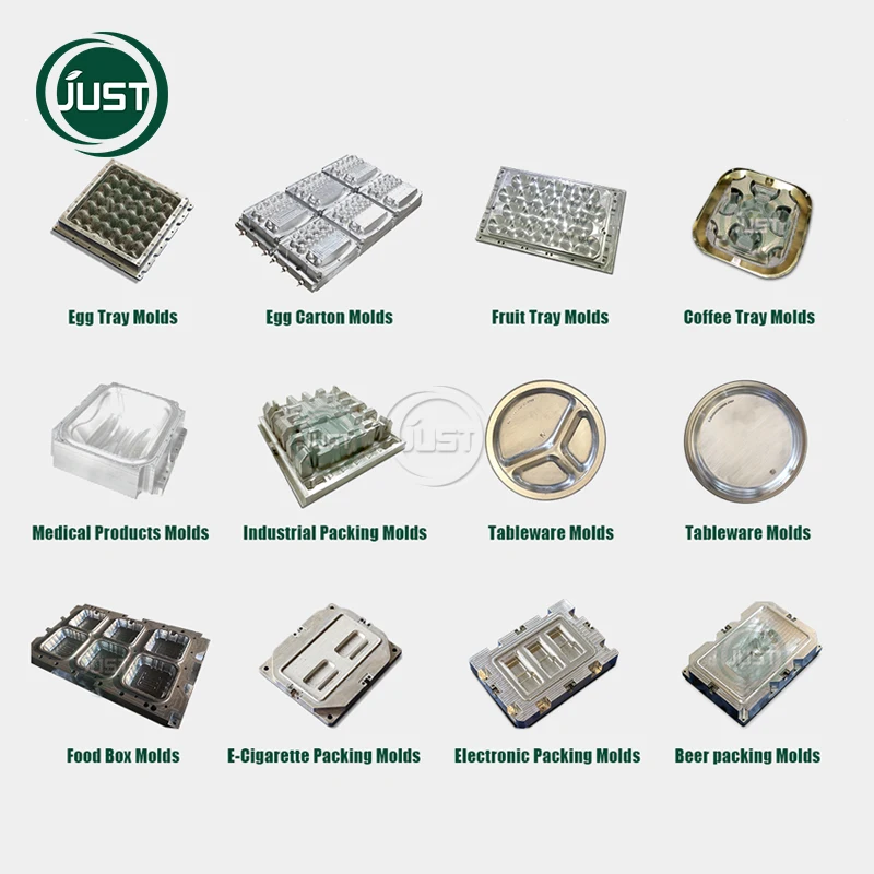 JUST Pulp molding 2/4/6 Takeaway Coffee Cup Tray mold