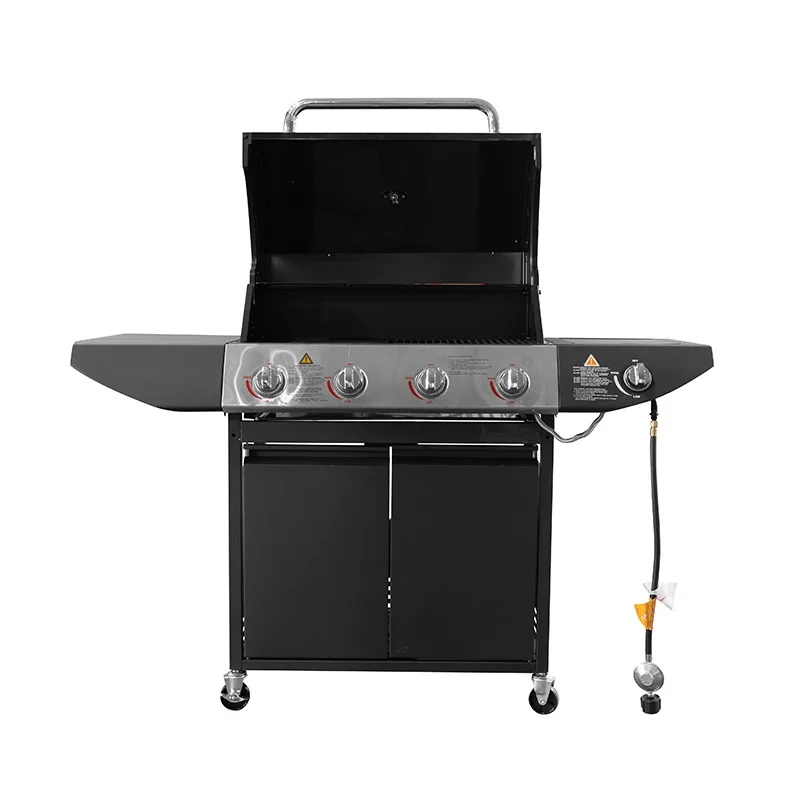 China Manufacturer Stainless Steel Household Camping Smokeless Barbecue Portable Outdoor BBQ Gas Grill