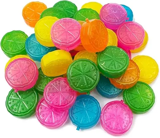 Reusable Ice Cube 40 Pcs Plastic Ice Cubes Quick-Freeze Refreezable Ice Cubes for Making Cold Drinks Lunch Bags Coolers