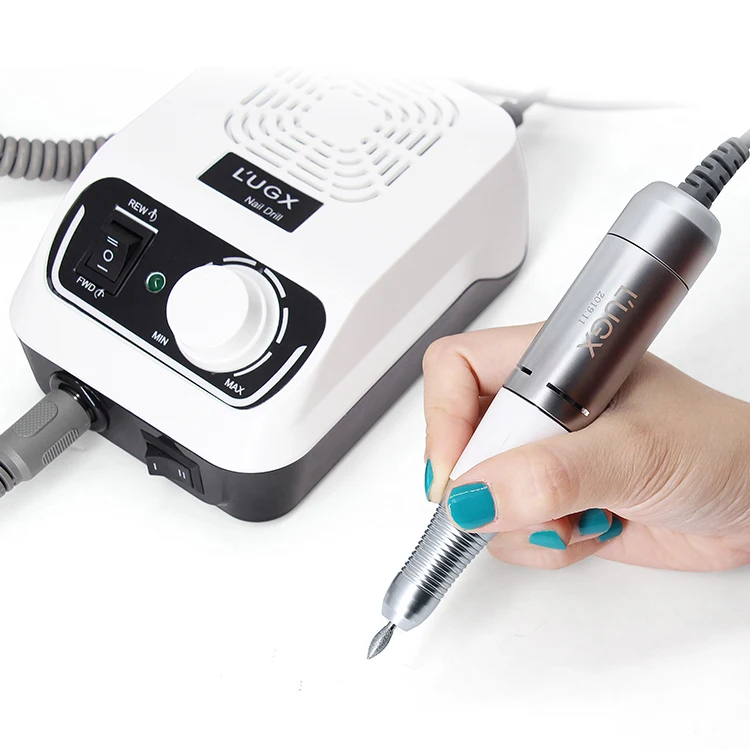 Professional Handheld Rechargeable Electric Marathon Nail Drill 35000rpm with Pedal