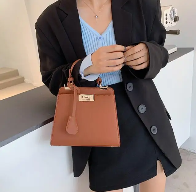 China supplier lady bags wholesale classical PU leather woman satchel handbags and purses