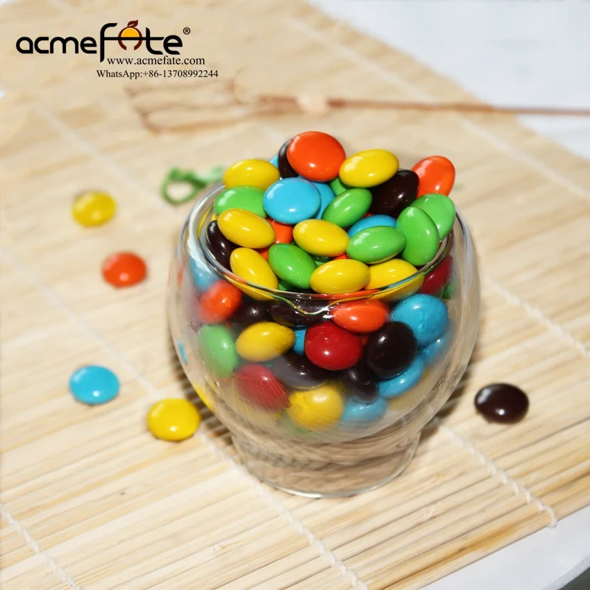 Составные шоколадные конфеты сахар бобы драже поставщик шоколадных пуговиц с