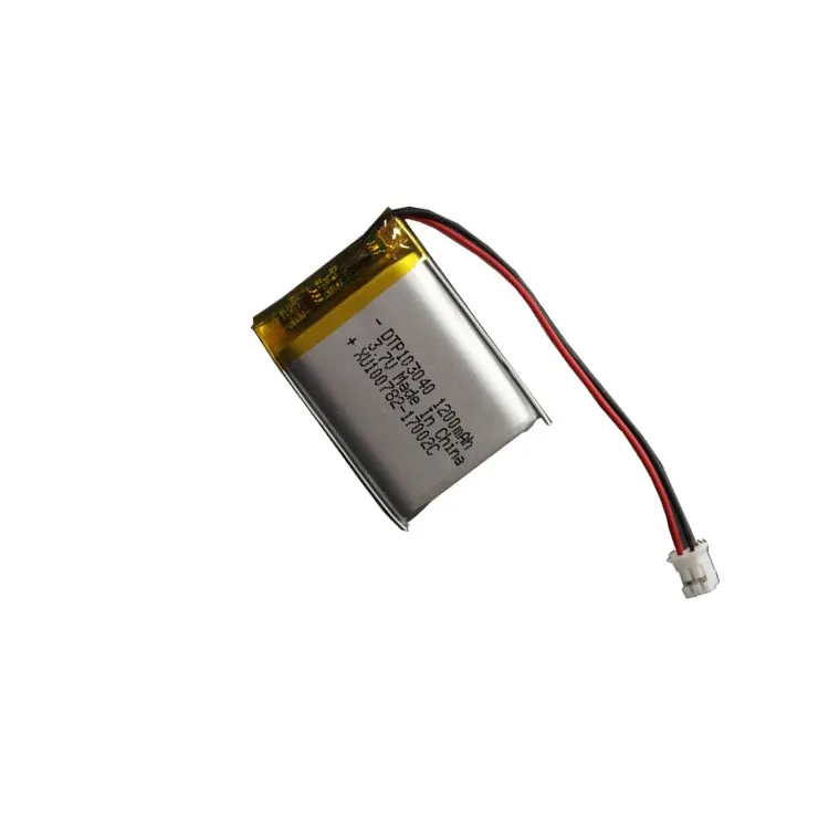 103040-2P rechargeable lithium-ion polymer battery 3.7v 2400mah pack