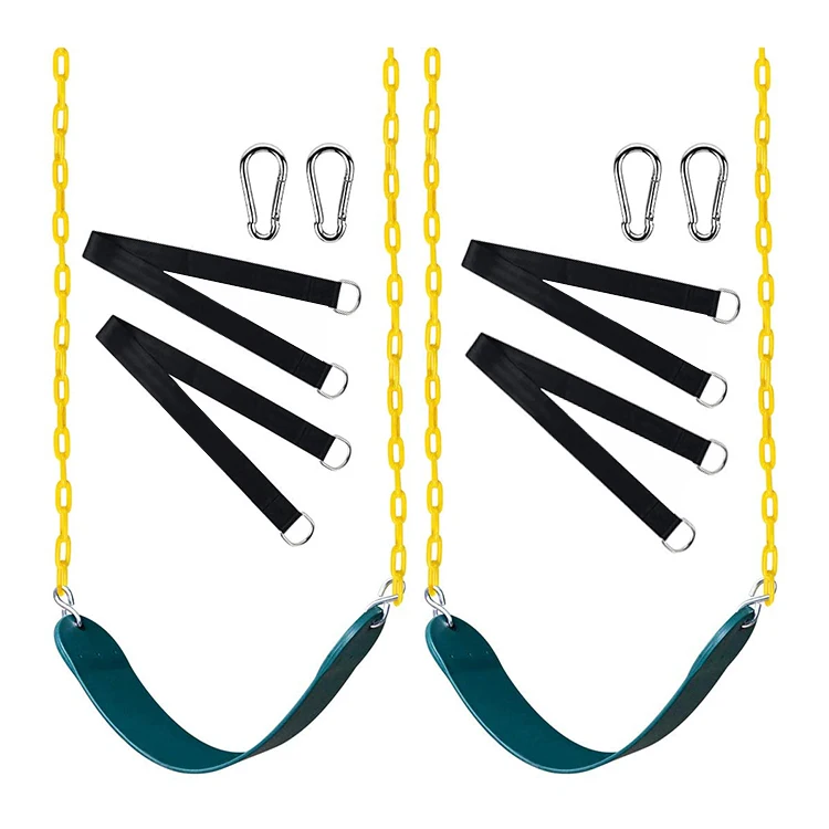 Swing Set Accessories Replacement with Snap Hooks for Kids Outdoor Play Playground Trees Swing Set