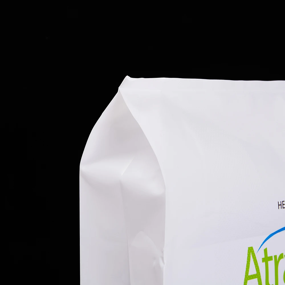 Co-extruded Printed FFS Side Gusset Heavy  PE Bags for Fertilizer Packaging