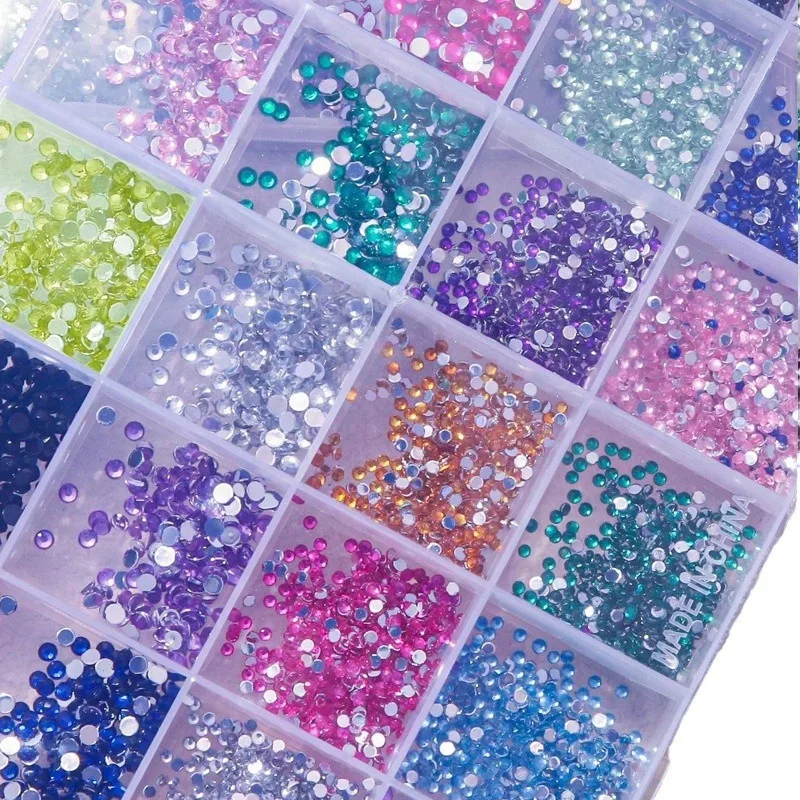 MU Back Rhinestones Fix Attractive for Decoration of Phone Case Nail