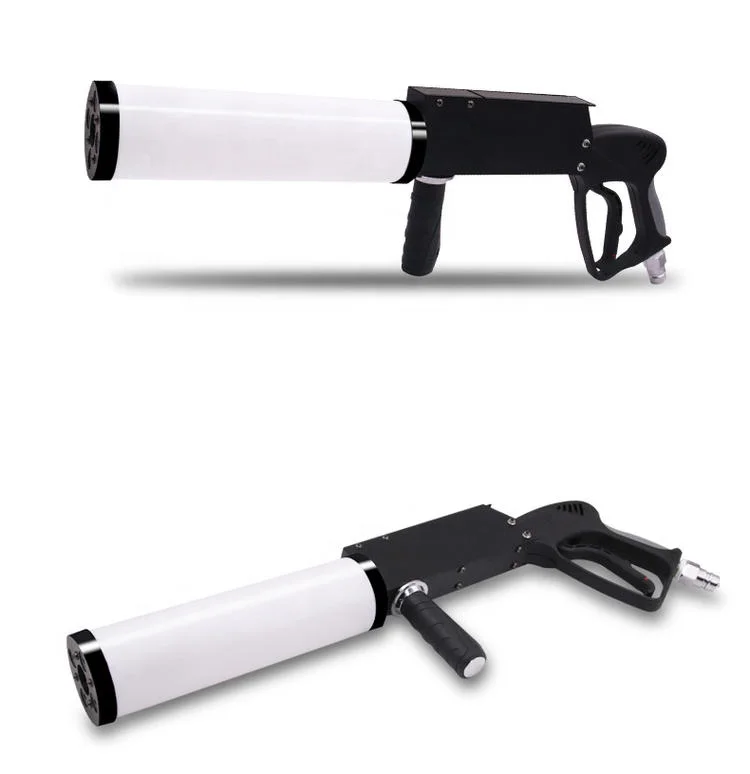 Светодиодный CO2 пистолет DJ сцена струйная машина красочная туманная спрей-пушка воздуходувка для дискотеки эффект оборудование RGB ручной струйный