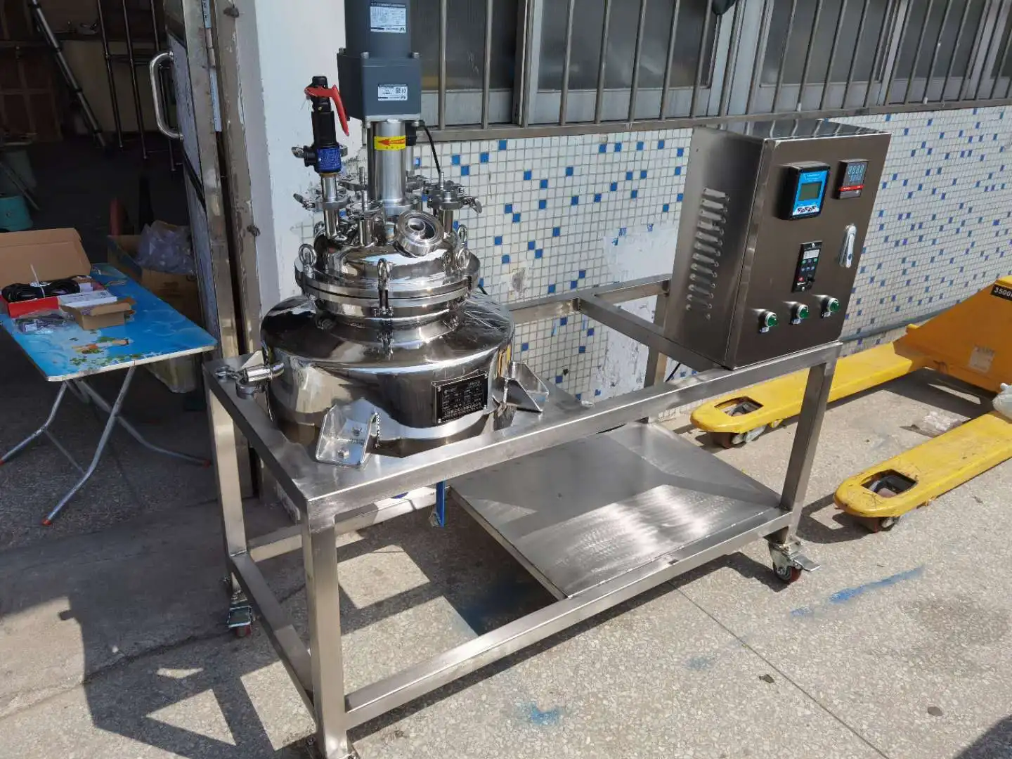  20L Stainless Steel Jacket Reactor