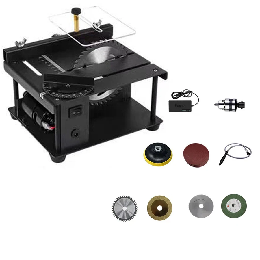 High quality cheap multi function woodworking sliding table saw engraving wood saw machines cutter bench saw sierra de mesa