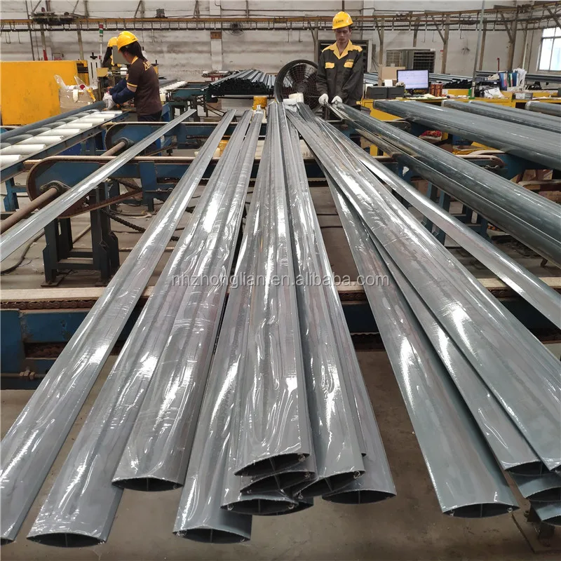 Powder Coating Wooden Grain Pergola Aluminium Shutter Profile Aluminum Louver Profile Factory Extrusion