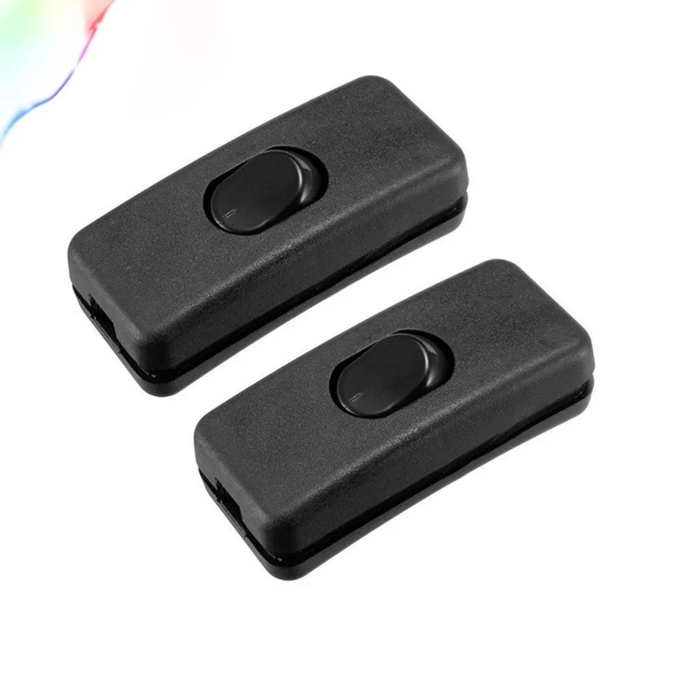 In-line Cord Light Lamp Button On-Off Switch 3A/250VAC 6A/125VAC