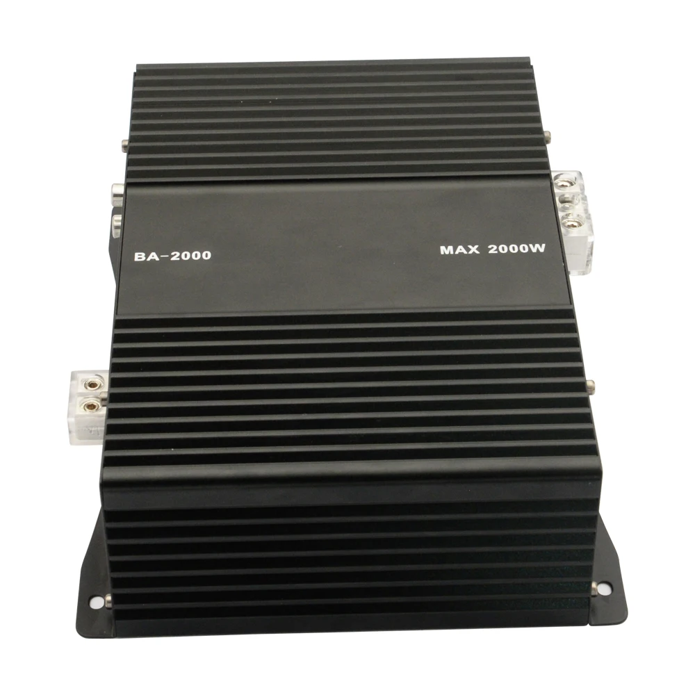 Factory Wholesale Class D Full Range Car Audio DSP 1-Channel 14V RMS 1500W Professional Car Amplifiers
