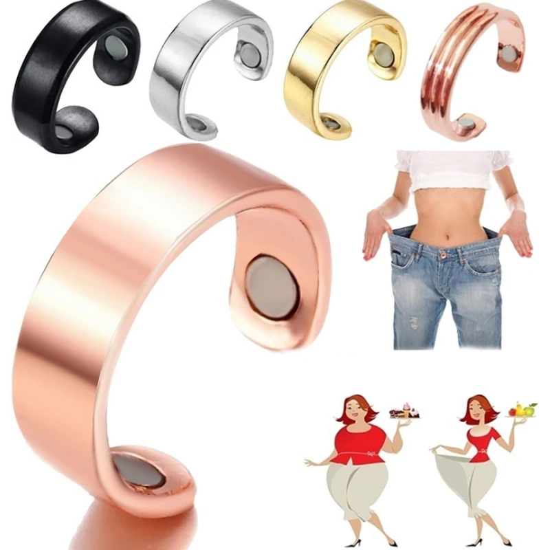 Wholesale Magnetic Anti-Snoring Slimming Fitness Weight Loss Ring Therapy Healthcare Ring
