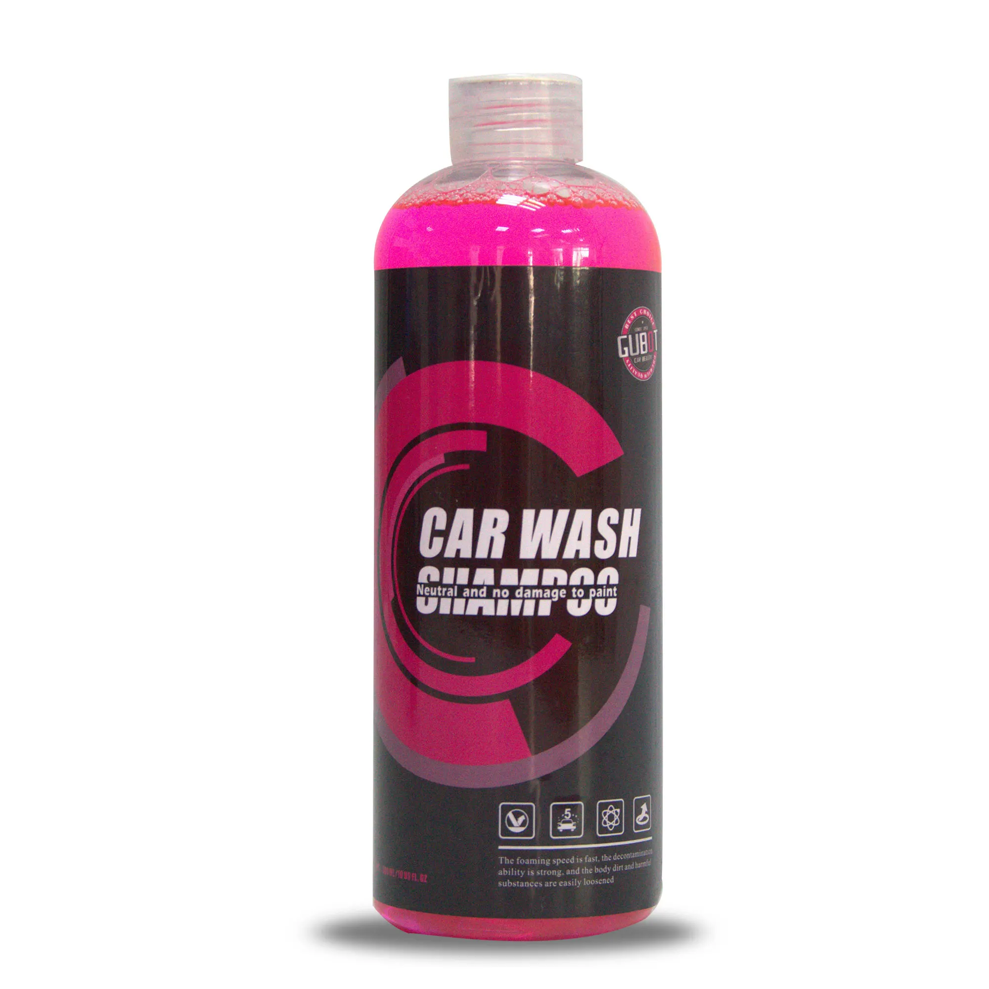 Ultra Concentrated High Foaming Eco-friendly Chemical Formula Car Wash Shampoo Wax Snow Foam