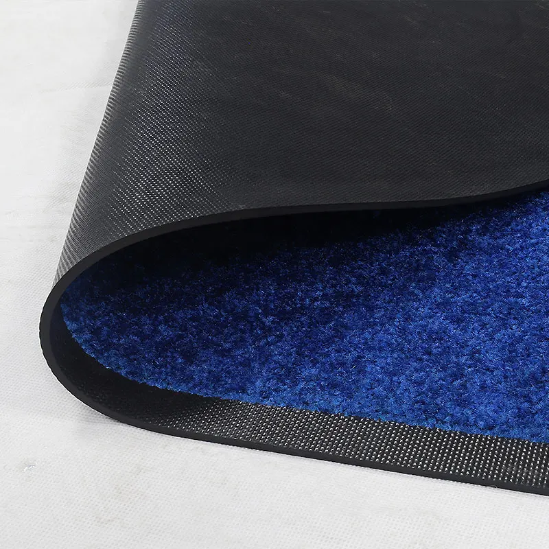 Custom printed pvc floor mat mall front door logo floor mat