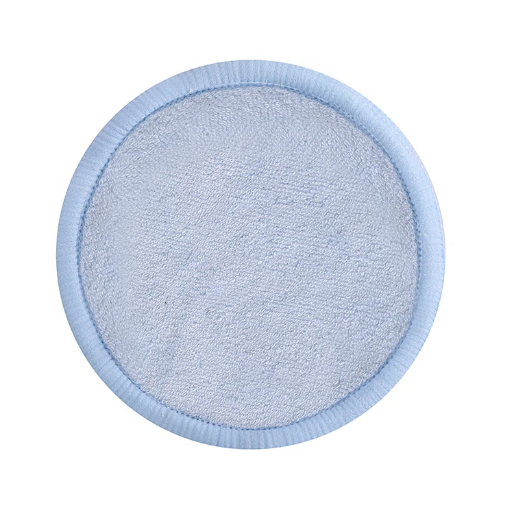 Бархатные бамбуковые хлопковые прокладки для снятия макияжа из микрофибры, круглые моющиеся чистящие органические прокладки для снятия макияжа лица