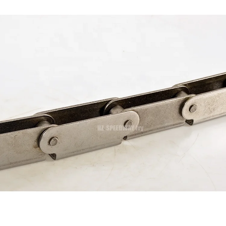 Конвейерная цепь P75U2, U-образная нестандартная конвейерная цепь из нержавеющей стали для передачи деревообрабатывающего станка