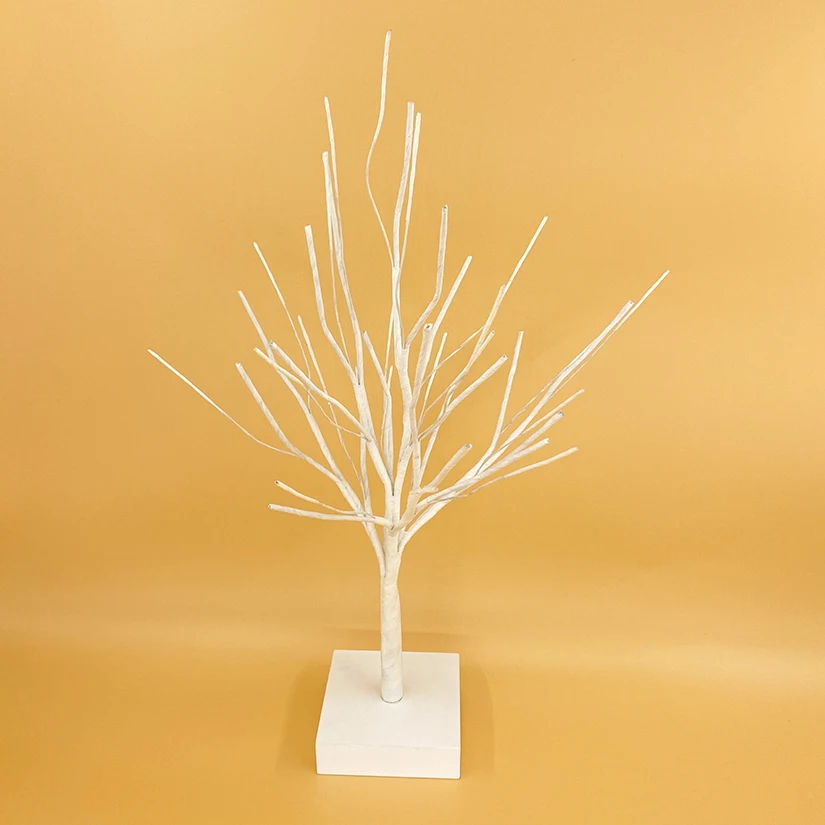 
Hot Sales Handmade Easter Twig Tree 42cm White Easter Tree Decoration Easter Holiday Home Decoration 