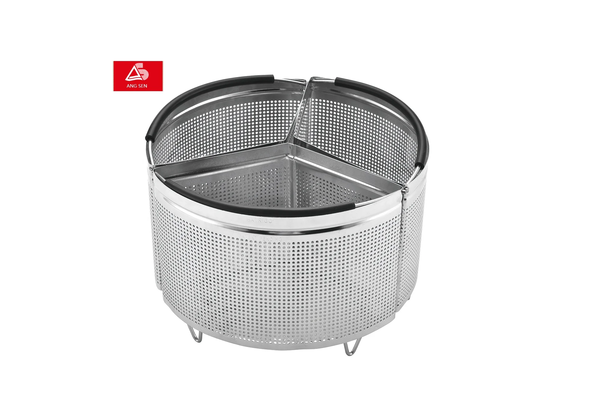 Stainless Steel perforated Steamer Basket