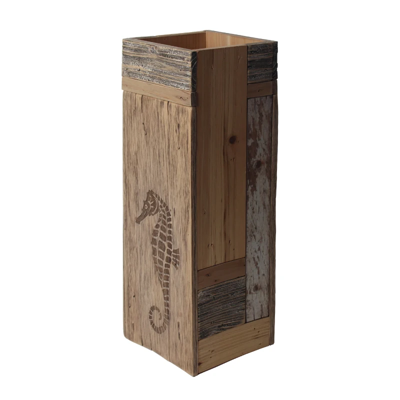 
 YBOX Handmade Umbrella Stand Holder  Wooden Umbrella storage  