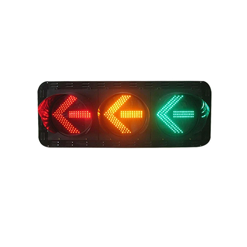
Manufacturer wholesale traffic LED solar signal light quality 400mm monochrome arrow warning light 