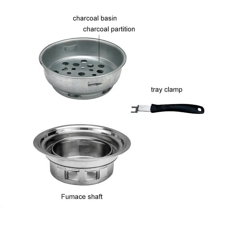 Factory wholesale cheap outdoor commercial grill kitchen party charcoal grill with tools set