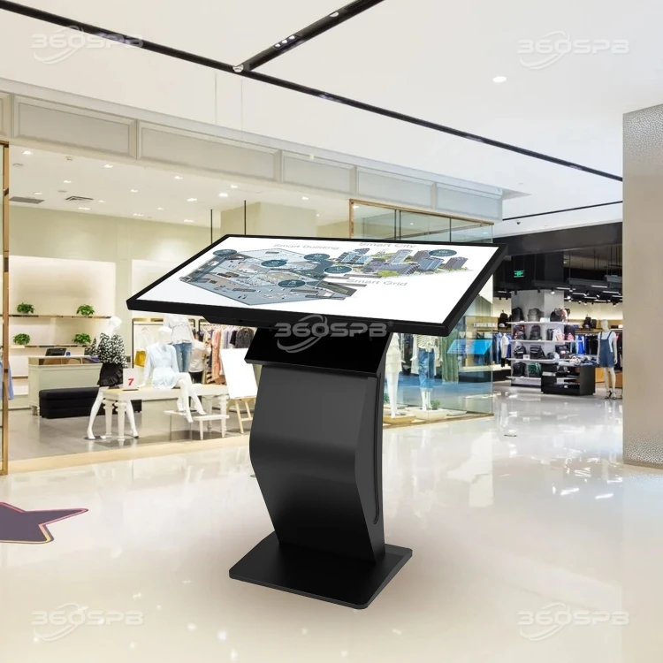 360SPBI ITK32K INGSCREEN 32 Inch Floor Standing LCD Touch Screen Digital Kiosk 20-Point Information