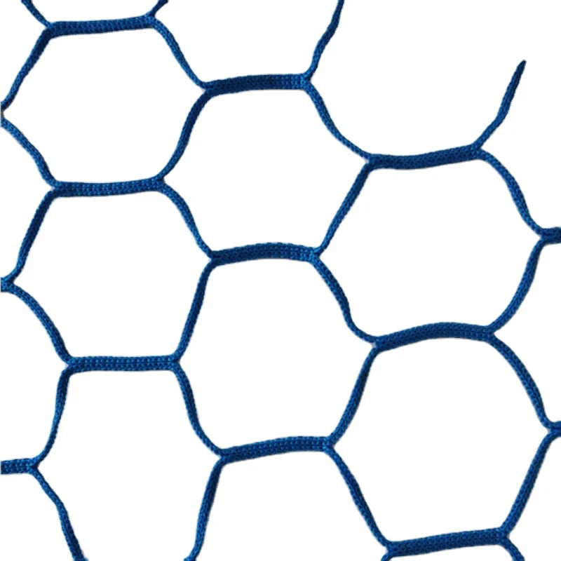 Plastic Net  Children or Adult Hexagon PE high quality Training Football Netting Football Soccer Target shooting Goal Net