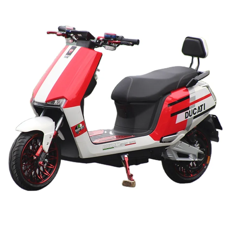 Cheaper loading 2 passenger 60V 48V 1000w Electric Scooter spare parts CKD popular in India