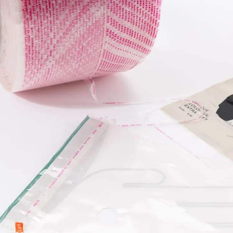 Wholesale Printed HDPE Bag Sealing Tapes better than Oker Brand