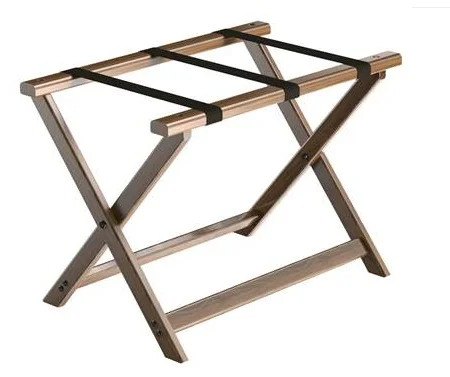 PR-1020 деревянная багажная стойка складная для спальни