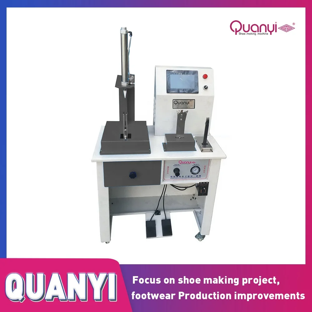 Автоматическая машина для опрокидывания обуви из пластиковой пленки