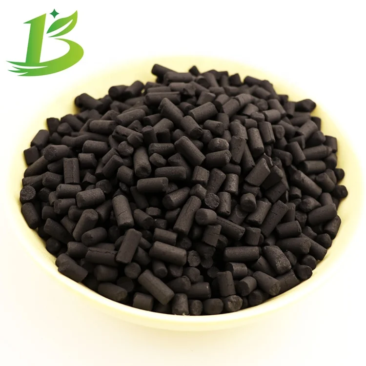 Manufacture Cylinder Columnar Carbon Activated / Activated Carbon To Elimination H2S