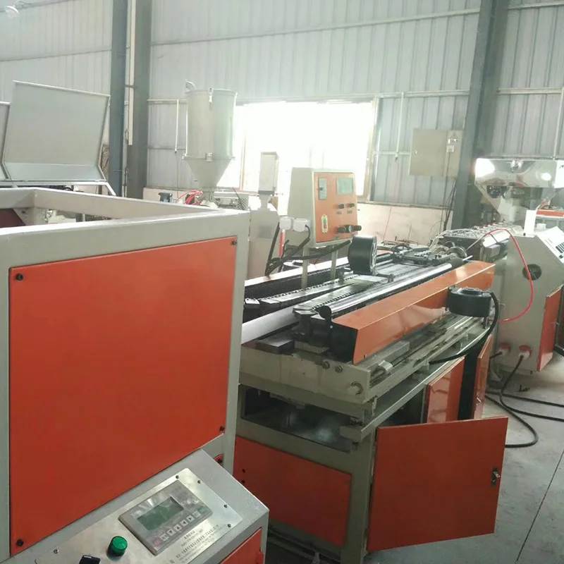 High performance production line hdpe pipe extrusion corrugated pipe extrusion line production machine