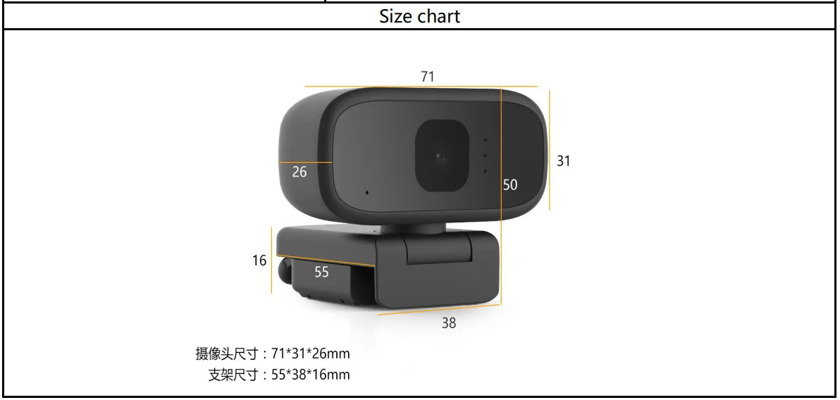For Skype, FaceTime, Hangouts,--Unique 360 Degree -2020 HD Web Camera with MIC Microphone Webcam HD Computer PC Laptop Notebook