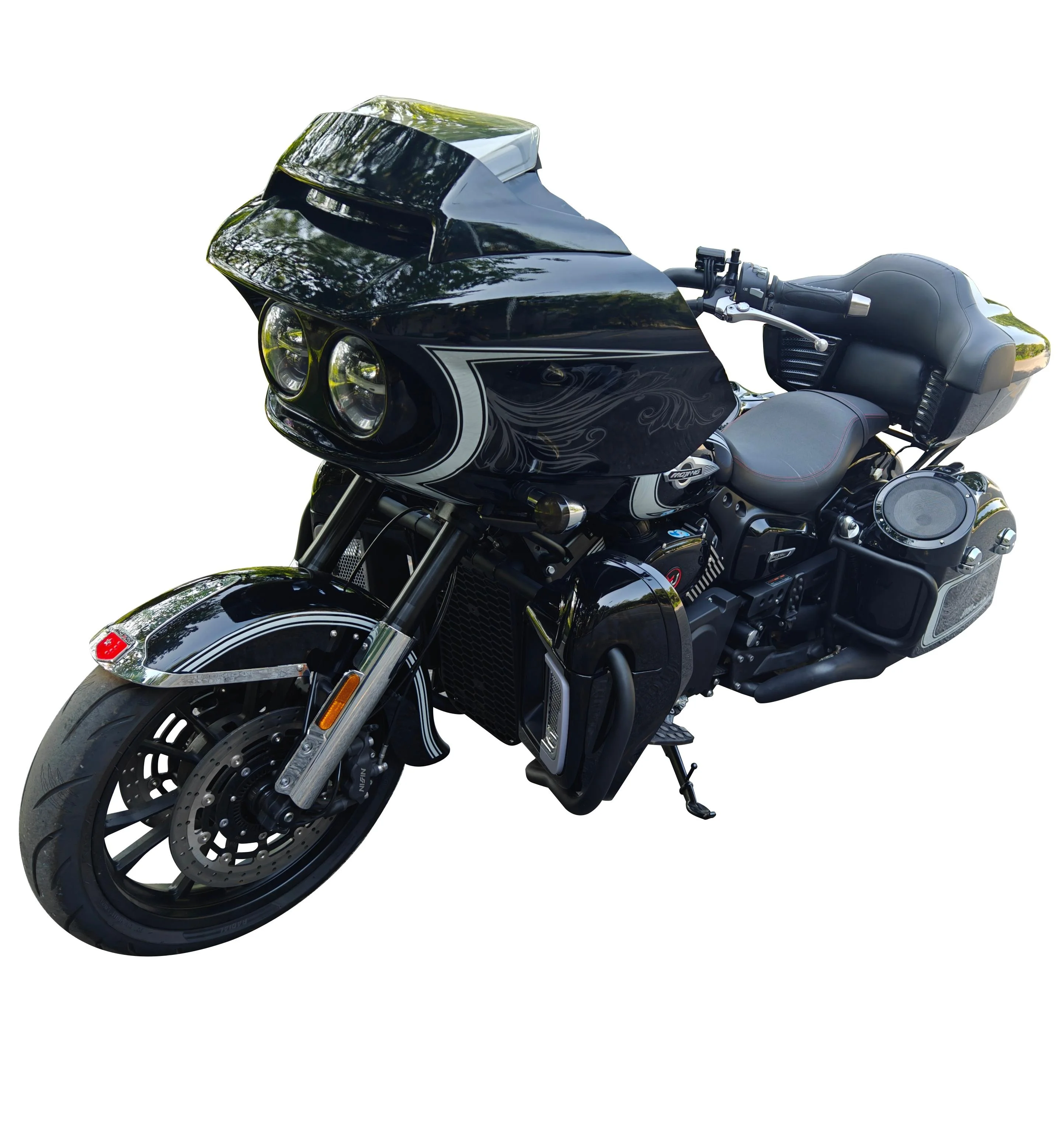 Новый 800cc двухколесный мотоцикл с V-образным двухцилиндровым двигателем жидкостным охлаждением восьмиклапанный асинхронный двигатель