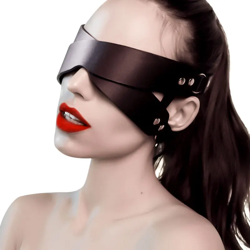 New Black Face M ask Erotic Headgear Eye Reusable M asks for Dance Nightclub