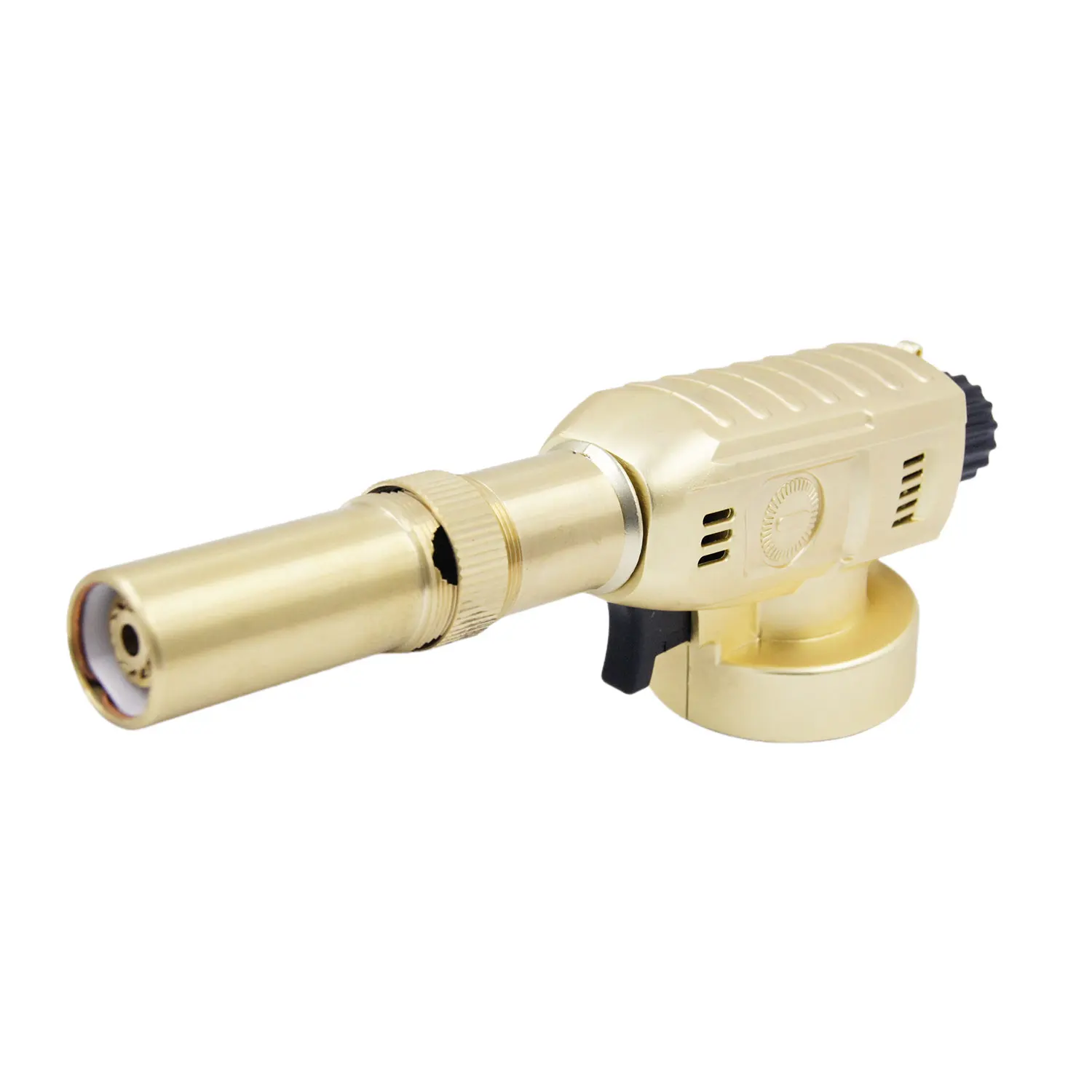 Pure metal sports high temperature electric lighter, kitchen lighter flame adjustable, baking torch LAIWEI 8098 metal model