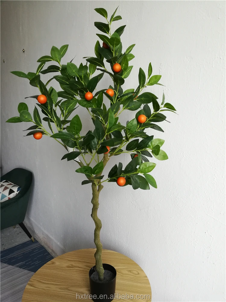 New design artificial lemon tree olive tree fake fruit tree