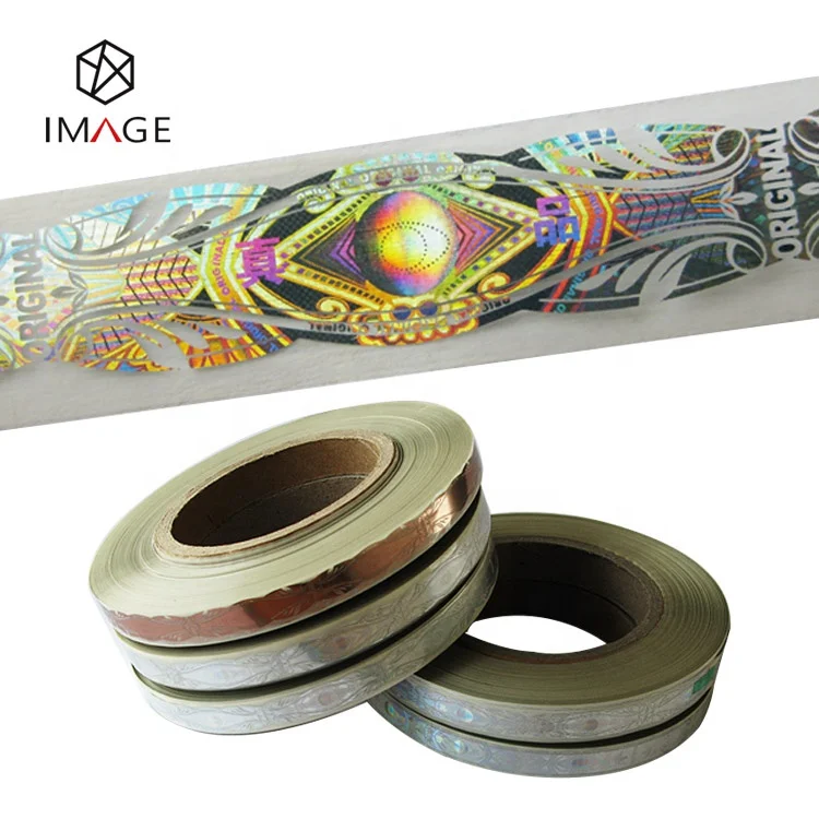 Foil form Security Hologram Strip for Blister Packaging