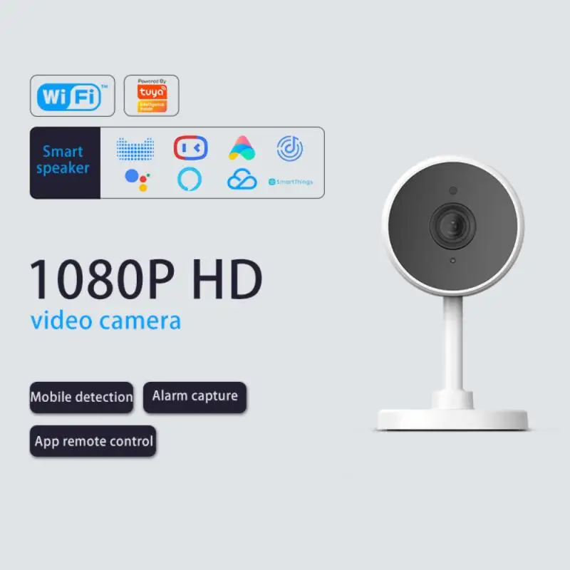 HD 1080P IP камера Tuya приложения Smartlife с поддержкой Wi-Fi беспроводной мини CCTV домашняя ночного видения камеры для движения