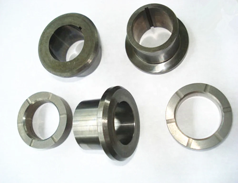 Shaft Bearing Bush Tungsten Carbide Hard Alloy Sleeve Linear , Flange or with Slots Chuanying Carbide +/-0.05mm Wc-co Wc-ni OEM