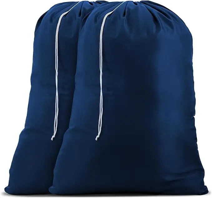Handy Laundry Nylon Bag These Large Will Fit a Laundry Basket and Strong Enough to Carry up to Three Loads of Clothes